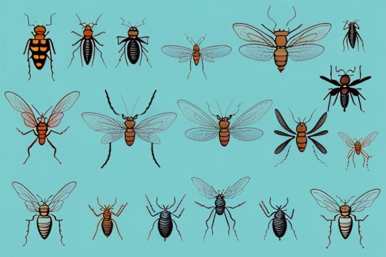 Do Bugs Sleep - cartoon image of multiple bugs